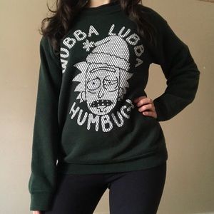 Rick and Morty Wubba Lubba Humbug Sweatshirt